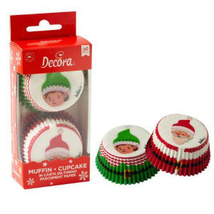 Decora Santa & Elf Buncases Pk/36