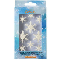 Decora Sugar Snowflakes Pk/9