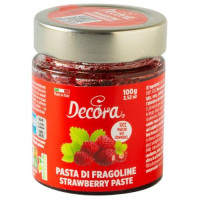 Decora Strawberry Paste Flavour 100g