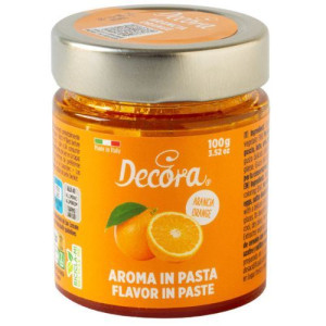 Decora Orange Paste Flavour 100g