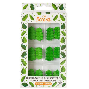 Decora Sugar Leaves Pk/12