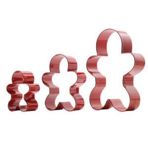 PME Christmas Cookie Cutters Set/3 - Gingerbread Man