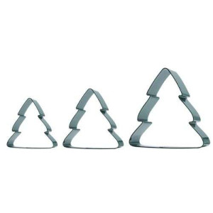 PME Christmas Cookie Cutters Set/3 - Christmas Trees