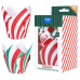 PME Christmas Tulip Muffin Wraps Pk/24 - Candy Cane