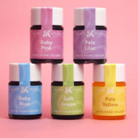 Squires Perfect for Buttercream Paste Colour Set/5 - Pastel