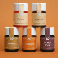 Squires Perfect for Buttercream Paste Colour Set/5 - Dunes