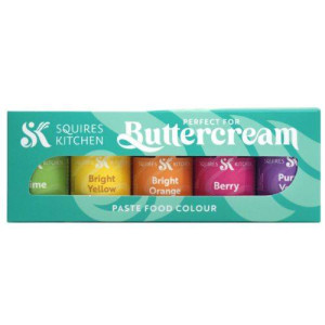 Squires Perfect for Buttercream Paste Colour Set/5 - Tropical