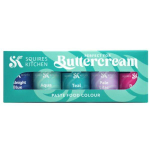 Squires Perfect for Buttercream Paste Colour Set/5 - Fantasy