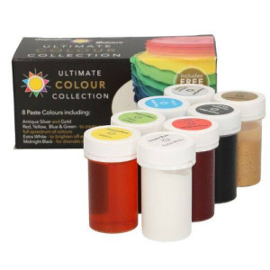 Sugarflair Ultimate Paste Collection 8 x 25g