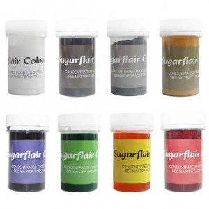 Sugarflair Ultimate Paste Collection 8 x 25g