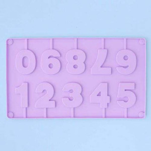 Super Streusel Numbers Mould on a Stick