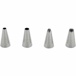 Wilton Large Decorating Tip Set/4