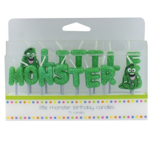 Little Monster Candles Pk/15