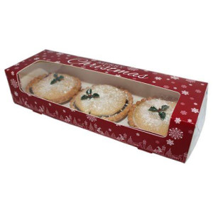 Mince Pie Christmas Snowflakes Box