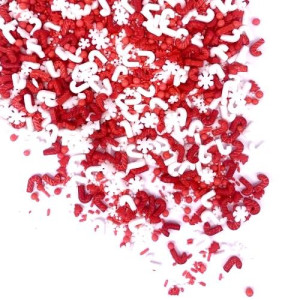 Candy Cane Sprinkle Mix 100g