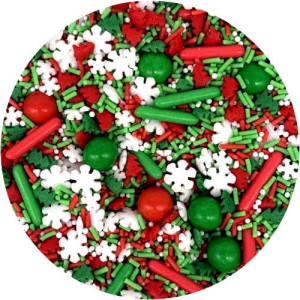 Happy Christmas Sprinkle Mix 100g 