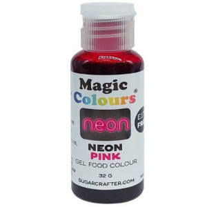 Magic Colours Neon Effect Paste Colour - Pink 32g