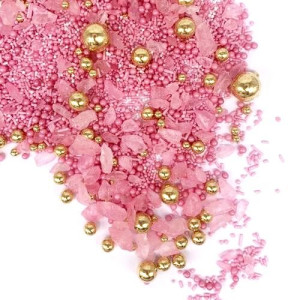 Pink Geode Sprinkle Mix 100g 