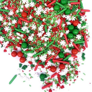 Happy Christmas Sprinkle Mix 100g 