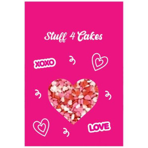 Bulk Mini Confetti Heart Sprinkles 500g 