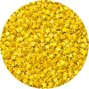 Glitter Gold Sugar Stars 65g 