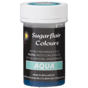 Sugarflair Pastel Aqua Paste 25g