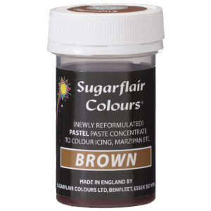 Sugarflair Pastel Brown Paste 25g