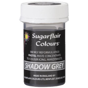Sugarflair Pastel Shadow Grey Paste 25g
