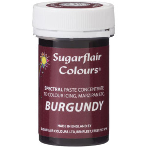 Sugarflair Burgundy Paste 25g