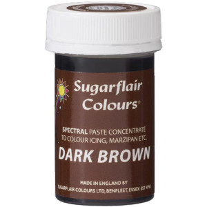 Sugarflair Dark Brown Paste 25g