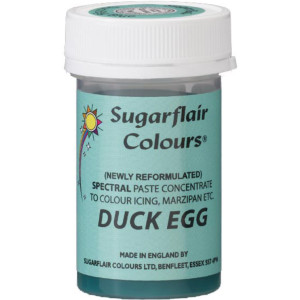 Sugarflair Duck Egg Blue Paste 25g