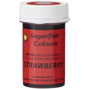 Sugarflair Strawberry Paste 25g