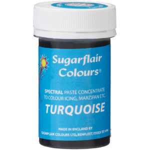 Sugarflair Turquoise Paste 25g