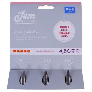 Jem Nozzles Set of 3 - Writer Collection