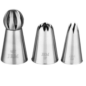 Jem Nozzles Set of 3 - Cupcakes Collection