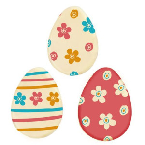 Pretty 2D Chocolate Easter Eggs Box/135