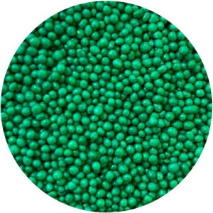 Glimmer Dark Green Mini Pearls 80g 