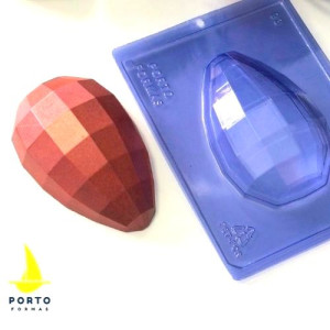 Porto Formas 3D Faceted Egg Mould 350g