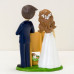 Mopec Bride & Groom with Blackboard