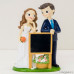 Mopec Bride & Groom with Blackboard