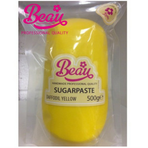 Beau Daffodil Yellow Sugarpaste 500g