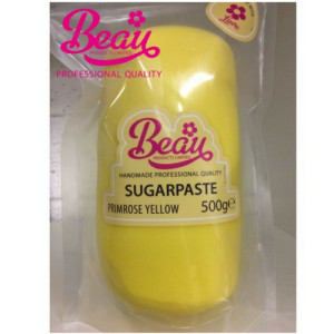 Beau Primrose Yellow Sugarpaste 500g