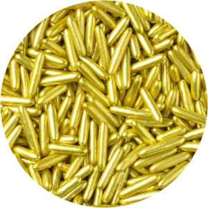 Yellow Gold Metallic Rods 70g 