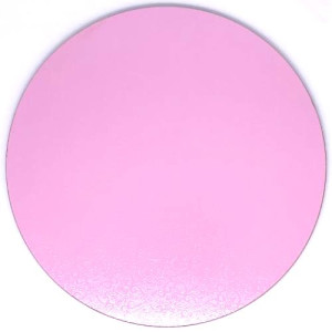8" Luxury Cake Board - Baby Pink