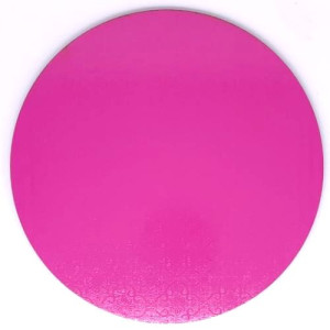 8" Luxury Cake Board - Hot Pink