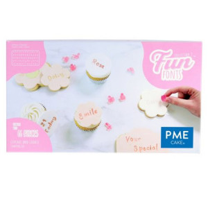 PME Fun Fonts - Cupcakes and Cookies Collection 3 Set/66