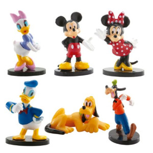 Mini Mickey Mouse & Friends Toppers Pk/6