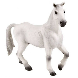 Bullyland Figurine Oldenburg Gelding White Horse 