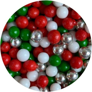 4mm Twinkle Christmas Pearls 80g 