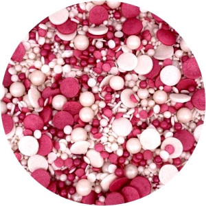 Raspberry Velvet Sprinkle Mix 100g